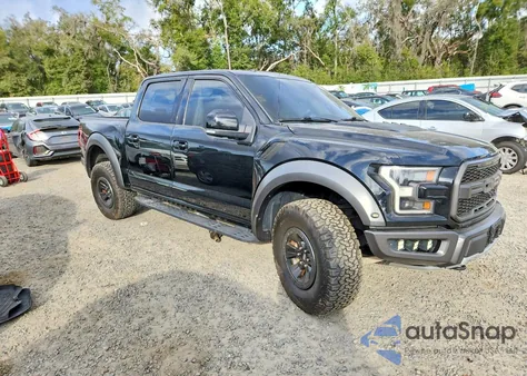 2018 Ford F150 Raptor из США, поврежденный, VIN 1FTFW1RG2JFC24724